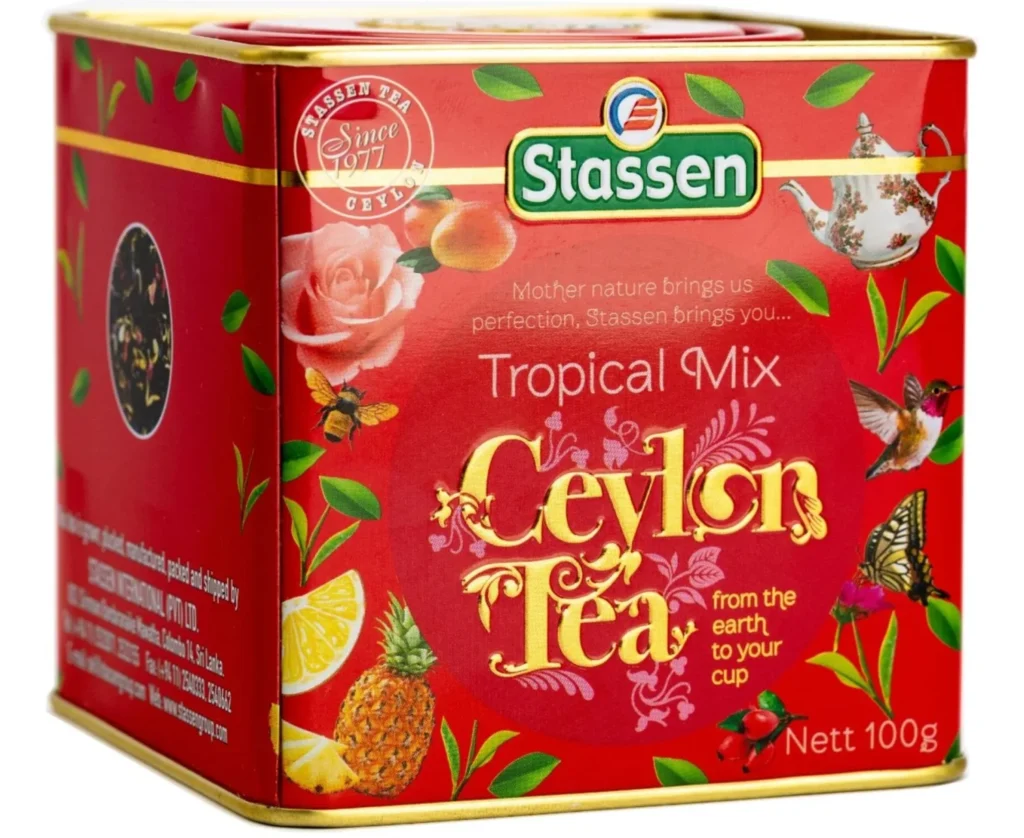 Čaj Tropski Mix Limenka 100 g Stassen
