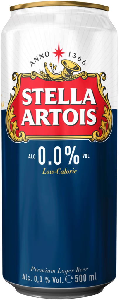 Pivo bezalk.Stella Artois 0.5 l