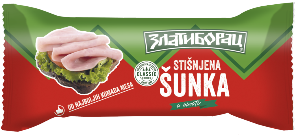 Šunka Stišnjena u Omotu 320 g Zlatib
