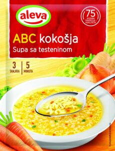 Aleva supa Kokošja Abc 40 g