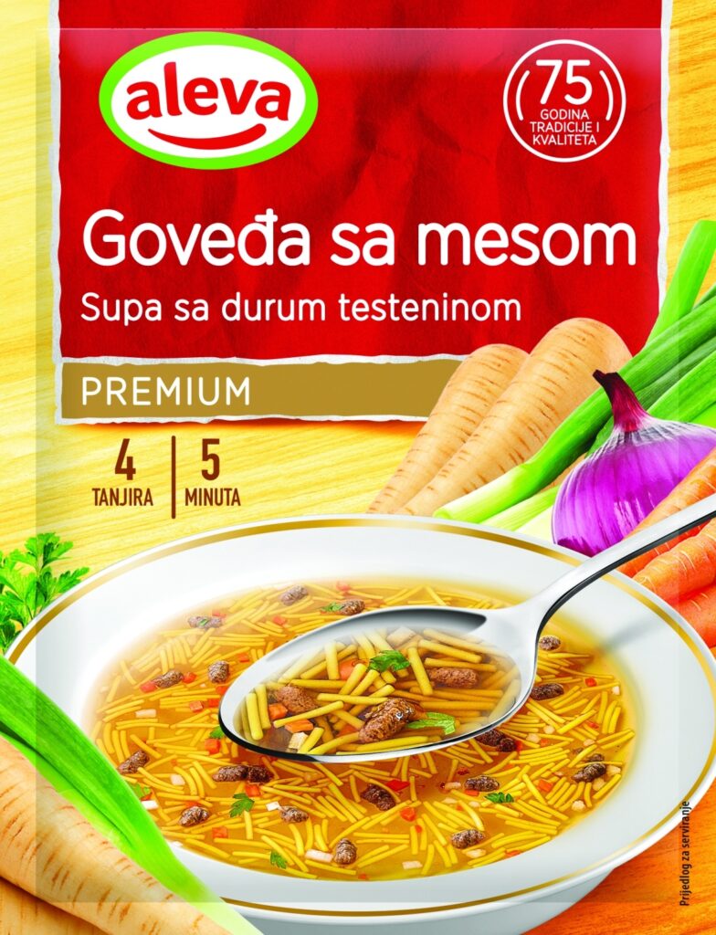 Aleva supa Goveđa sa Mesom 50 g