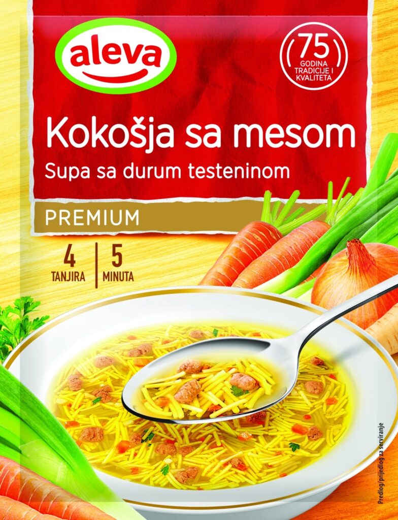 Aleva supa Kokošija sa Mesom 45 g