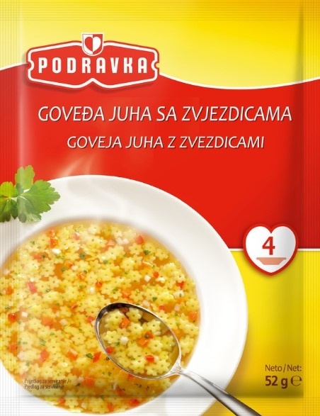 Podravka supa Goveđa Zvezdice 52 g