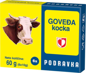 Goveda kocka Retro 60 g #15 *Podravka*