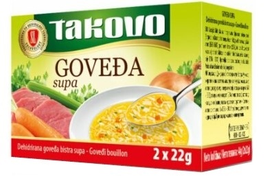Takovo kocka Goveða 2x 22 g