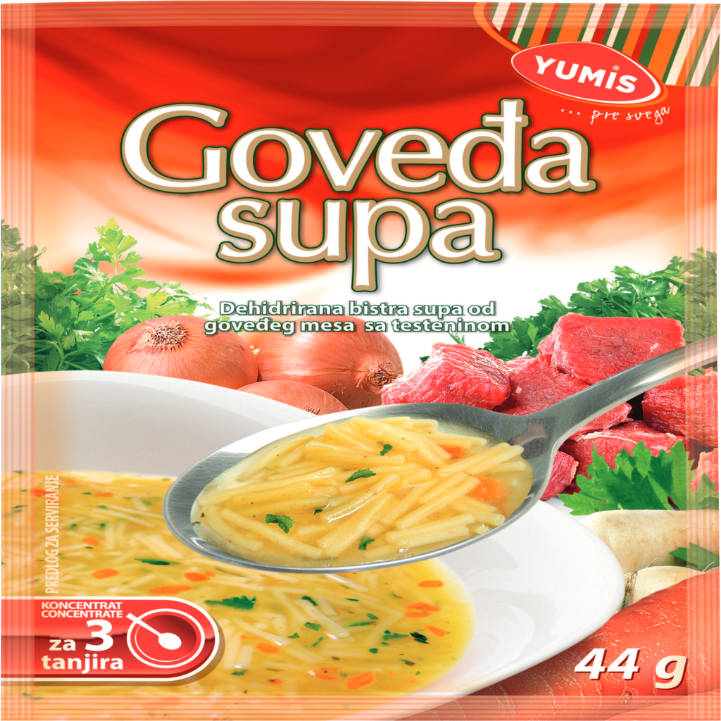 Supa Goveđa 44 g Yumis