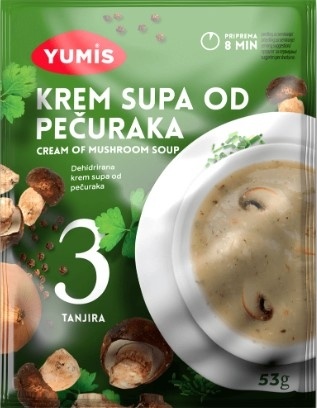 Supa krem od pecuraka Yumis 53 g