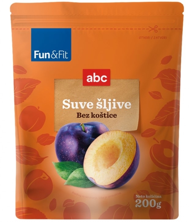 Suva Šljiva bk 200 g Fun&fit