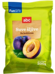 Suva Šljiva 200 g Fun&fit