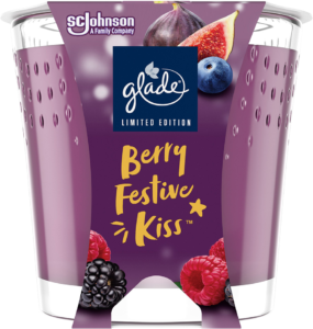 Sveća Mirisna Ber Fest Kiss 129 g Gla