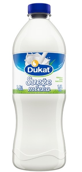 Dukat mleko sveze 2.8%mm pet 1.5 l
