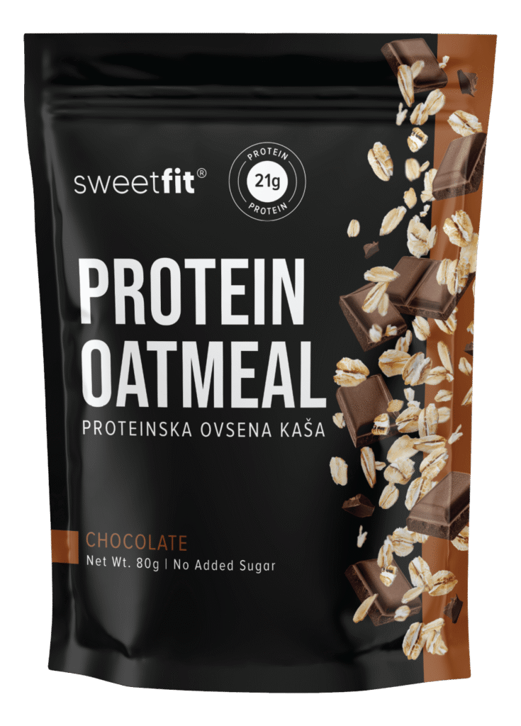 Kaša Prot Crna Čokol 80 g Sweet Fit