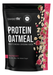 Kaša Proteinska Malina 80 g Sweet fi
