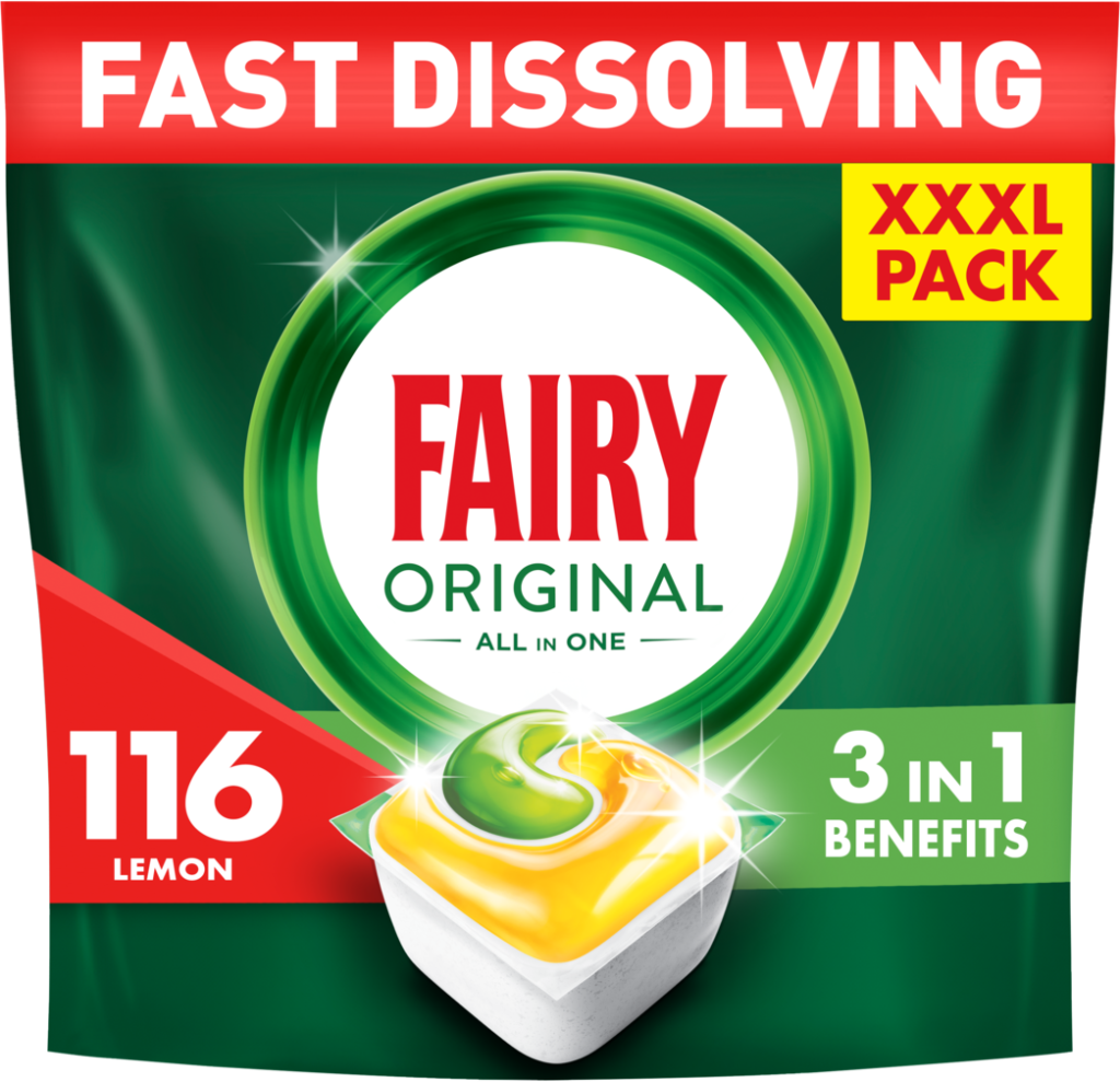 Tablete za sud.Fairy All in one 116 kom