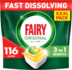 Tablete za sud.Fairy All in one 116 kom
