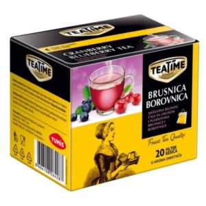 Čaj Brusnica Borovnica 40 g Tea Time