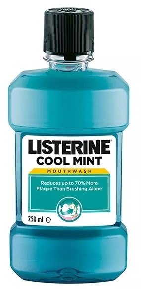 Teč Usta Listerine Cool 250 ml J&j