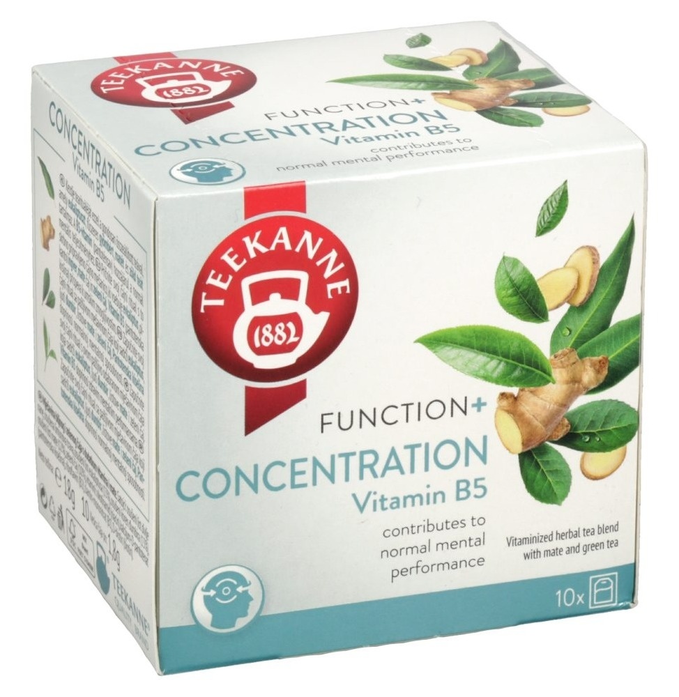 Čaj Function+concen 17.5 g Teekanne