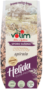 Heljda spirala testenina 250 g #20 *Volim