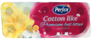 Toaletni Papir 3sl Cotton Like Premium Lotus 10/1