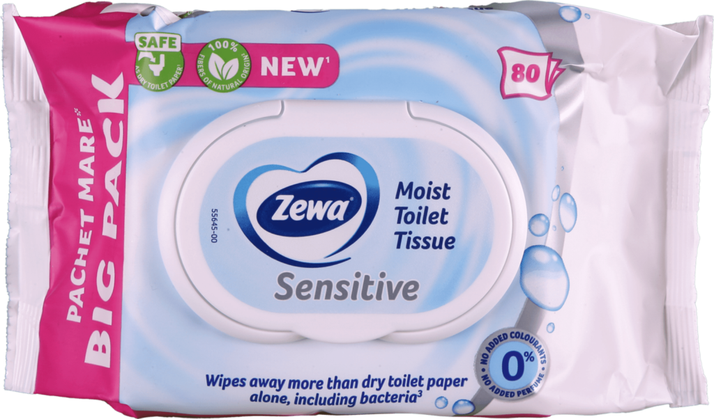 tp Vlažni Moist Sensitive 80/1 Zewa