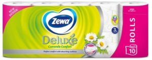 Toal.papir Zewa Deluxe camomile 3sl 10/1