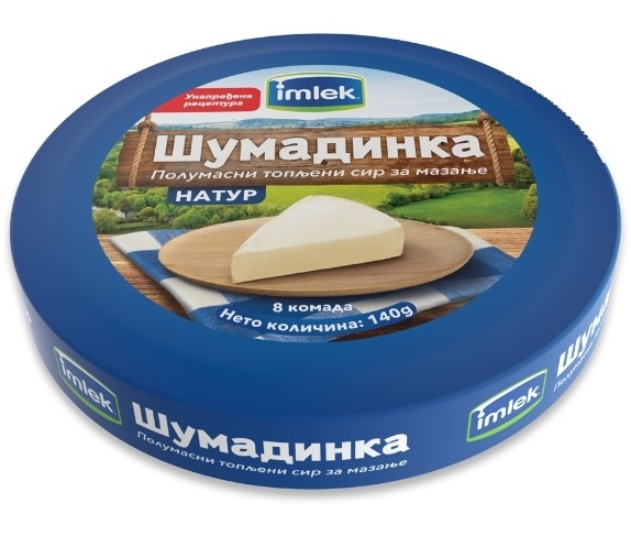 Imlek sir Topljeni Šumadinka 140 g
