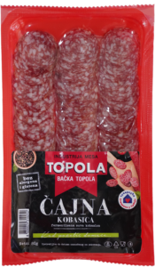 Cajna kobasica slajs IM Topola 80 g