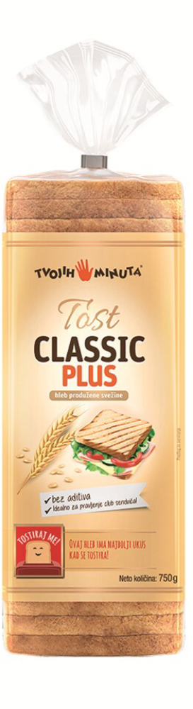 Tost Classic Plus 750 g T5m