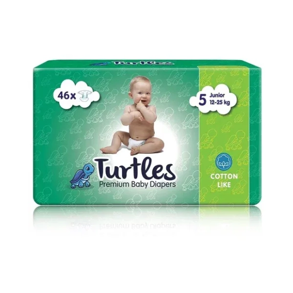 Turtles pelene Junior velicina 5 12 25 kg 46 komada