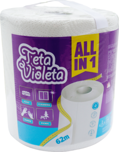 Violeta ubrus Papir All In1 2sl 1/1