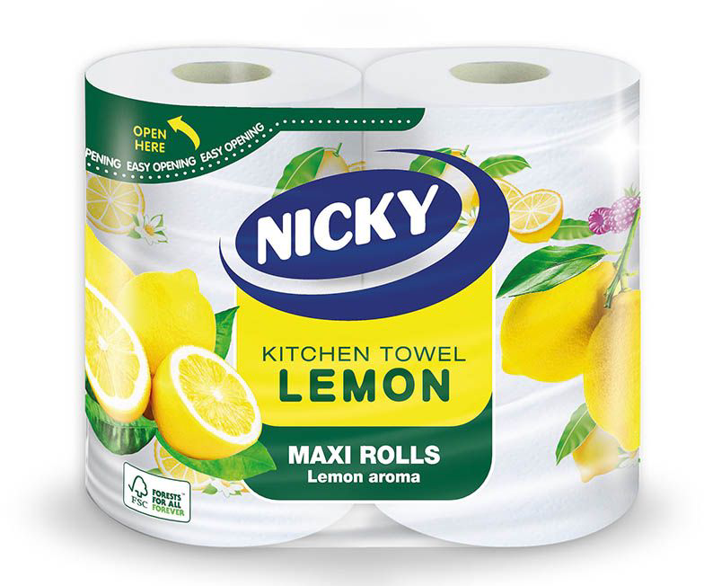 Ubrus Nicky Limone 2sl 2/1