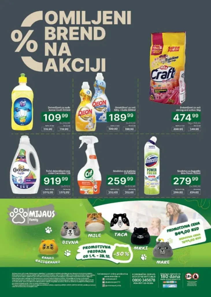 Univerexport katalog, strana 32
