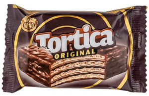 Napolitanka čokolada Tortica 25 g