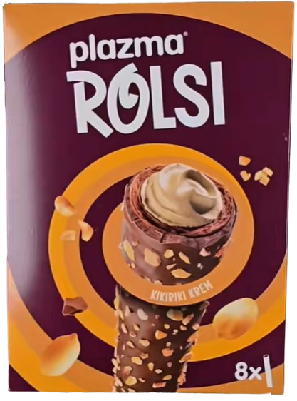 Plazma vafl Rolsi kikiriki 130 g