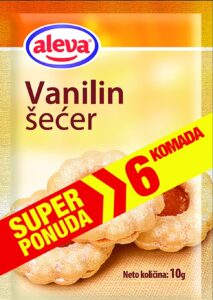Aleva vanilin secer 6 kom 60 g