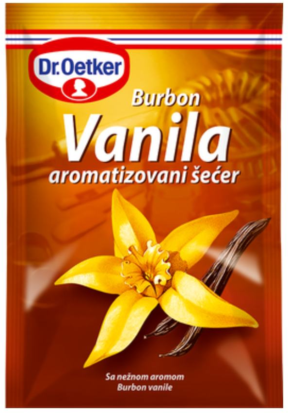 Vanilin Šećer Burbon 10 g Dr.oetker