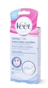 Trake za Depil Lica Sensi 20/1 Veet