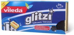 Sunđer za pranje suđa Glitzi standard 3/1 sa kristalima Vileda