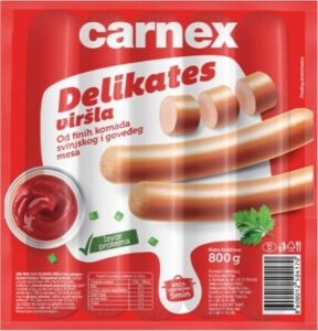 delikates Virsla 800 g