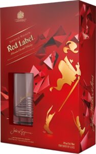 Whiskey jw Red Label 0,7 l i 2 Čaše