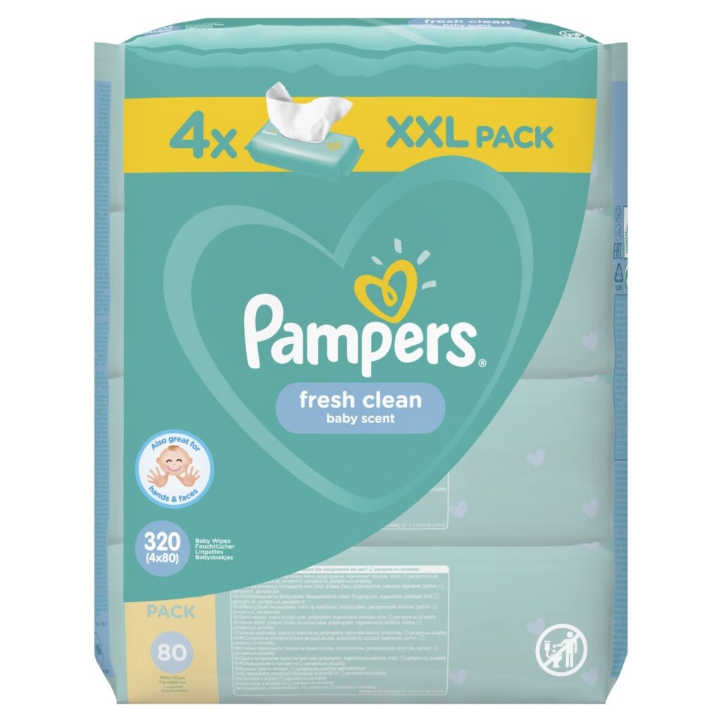 Pampers vl Maramice Fre Clean4x80/1