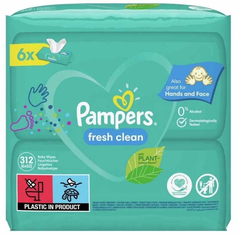 Pampers vl Maramice Fresh 6x52/1