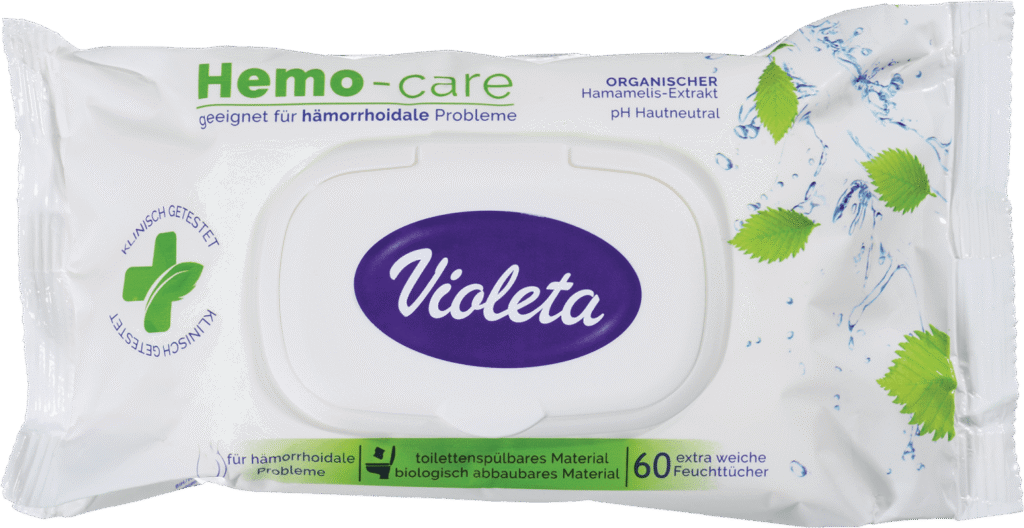 Violeta tp Vlažni Hemo Care 60/1