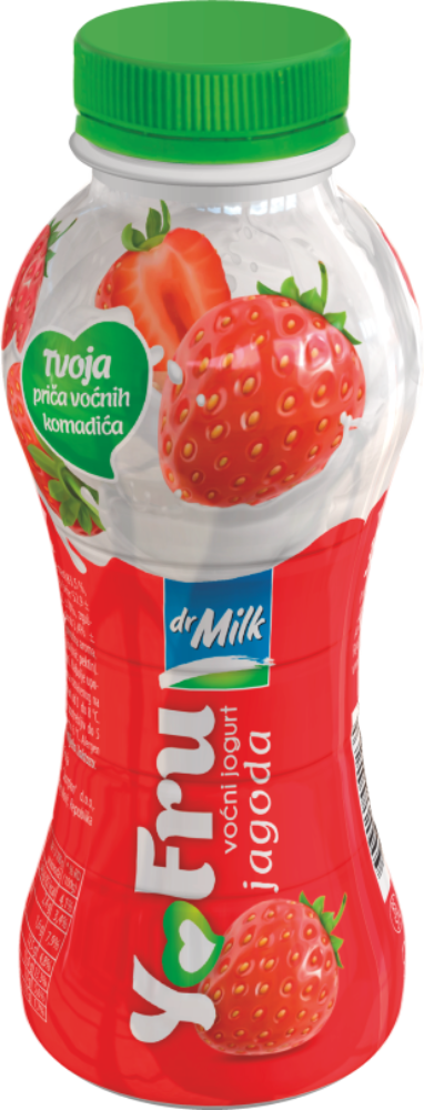 Voćni Jogurt Jagoda 330 g dr Milk
