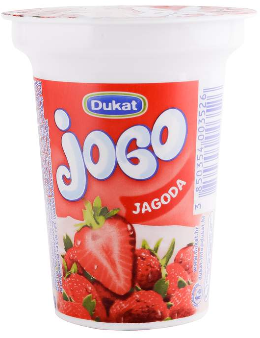 Jogurt Voć Jagoda Bres 150 g Jogo