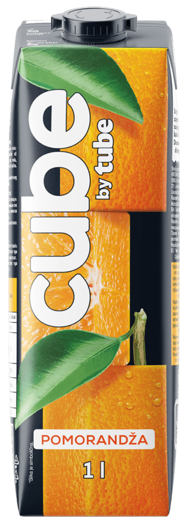 Cube by Tube Pomorandza 1 l