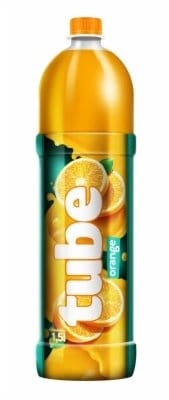 Tube Orange 1,5 l Pet