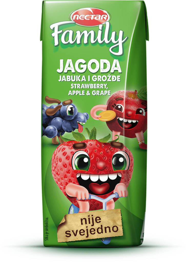 Nectar nektar jagoda Family 0,2 l