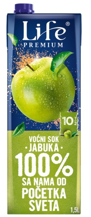 Sok Life Prem 100% Jabuka 1.5 l